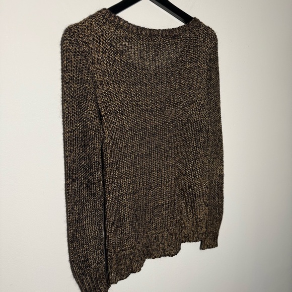 Eileen Fisher Metallic Ballet-Neck Shaped Sweater size Small - Picture 6 of 10
